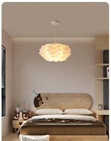 Cream wind bedroom clothing store chandelier creative cozy dining room bar E27 pendant light Alostoura lighting