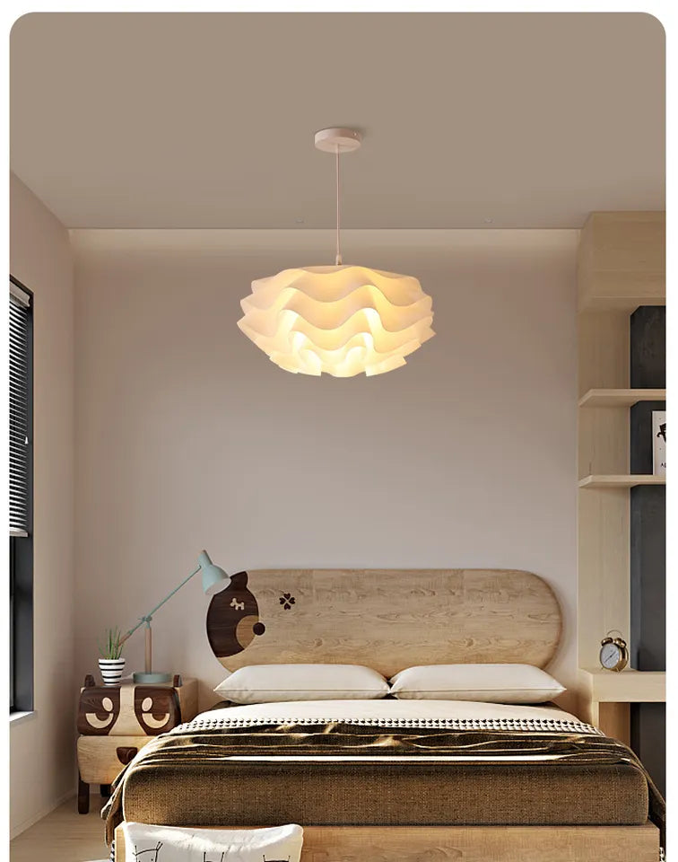 Cream wind bedroom clothing store chandelier creative cozy dining room bar E27 pendant light Alostoura lighting