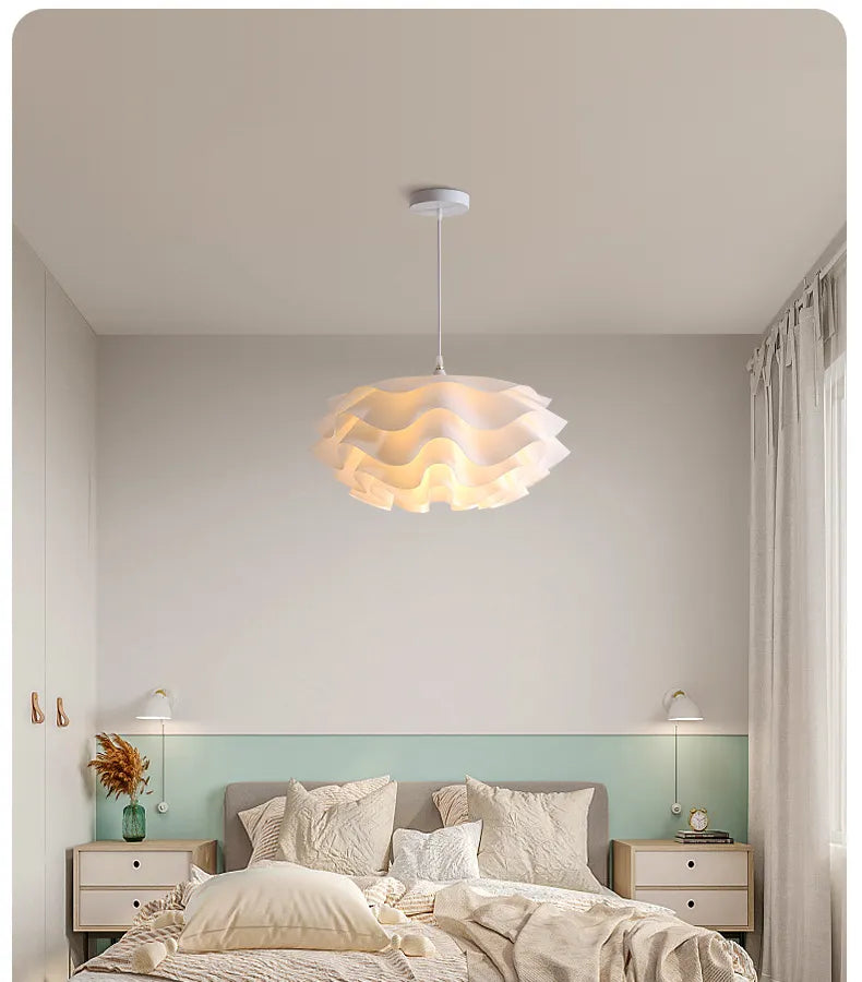 Cream wind bedroom clothing store chandelier creative cozy dining room bar E27 pendant light Alostoura lighting