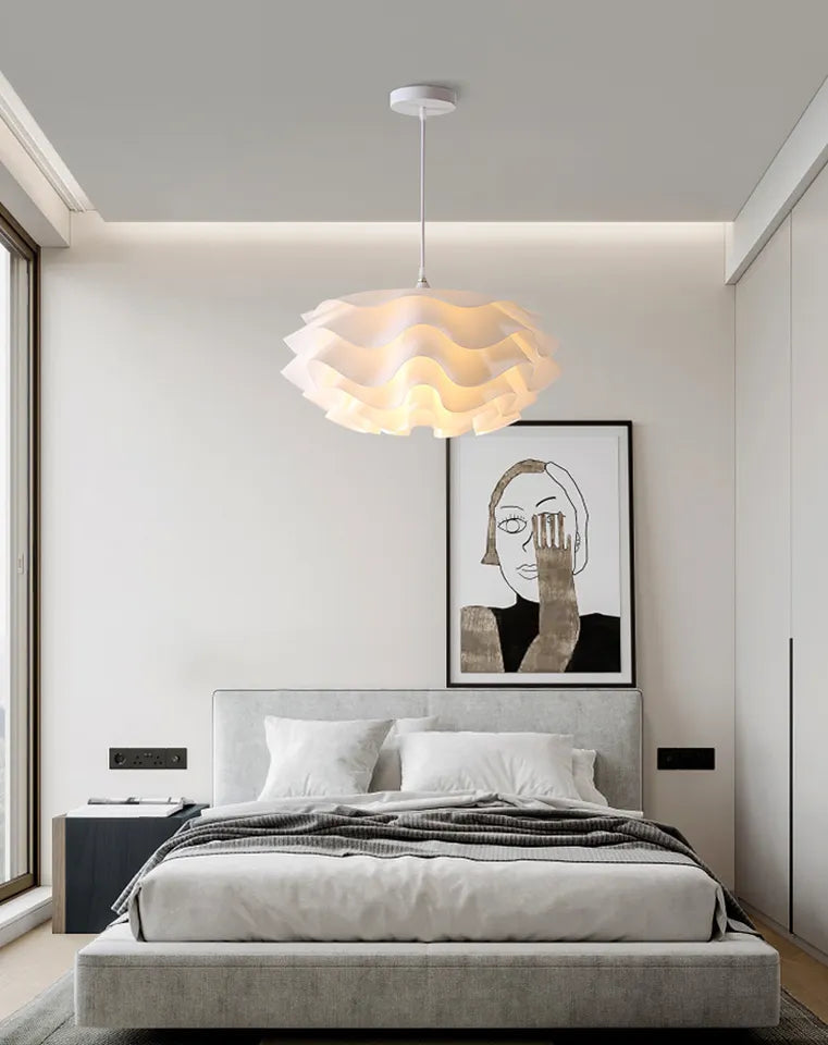 Cream wind bedroom clothing store chandelier creative cozy dining room bar E27 pendant light Alostoura lighting