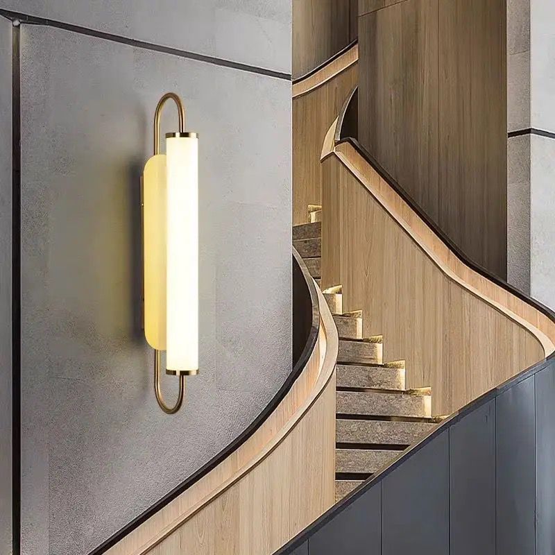 Creative Modern Golden Wall Lamp Alostoura lighting