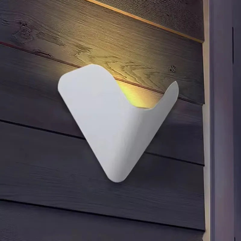 Creative Modern Wall Sconces LED Doorplate Lamp Waterproof Wall Lights Fixture Indoor Outdoor Alostoura lighting