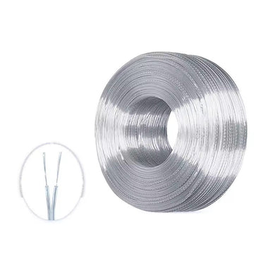 Transparent wire 2core