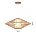 Decor lamps bamboo Bedroom Living Room Ceiling Chandelier   Bamboo Lamp handmade Alostoura lighting