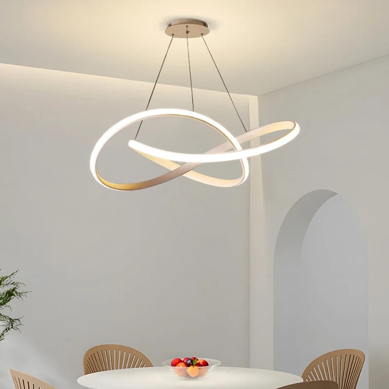 Luxury Chandelier Modern Simple Dining Room