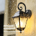 European classic style aluminum lamp body waterproof ip65 outdoor wall light lamp for garden Alostoura lighting