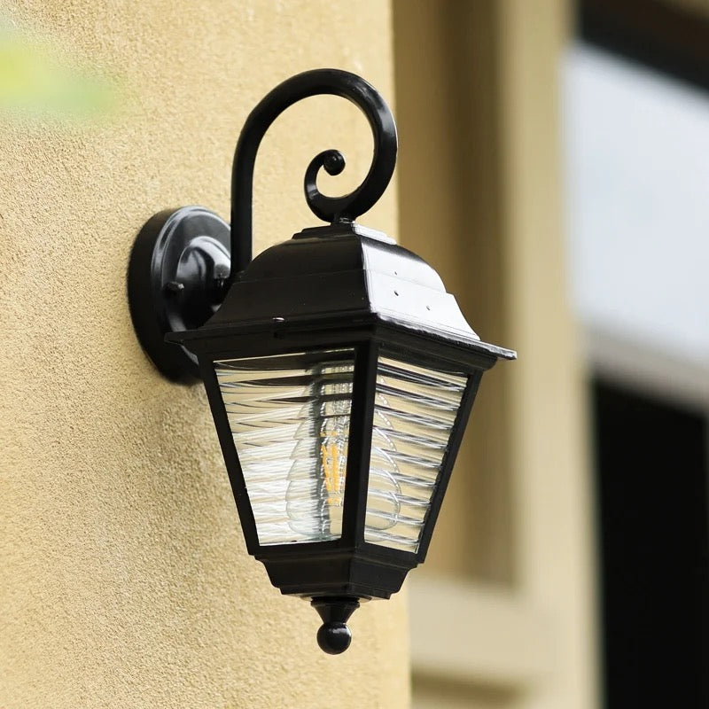 European classic style aluminum lamp body waterproof ip65 outdoor wall light lamp for garden Alostoura lighting