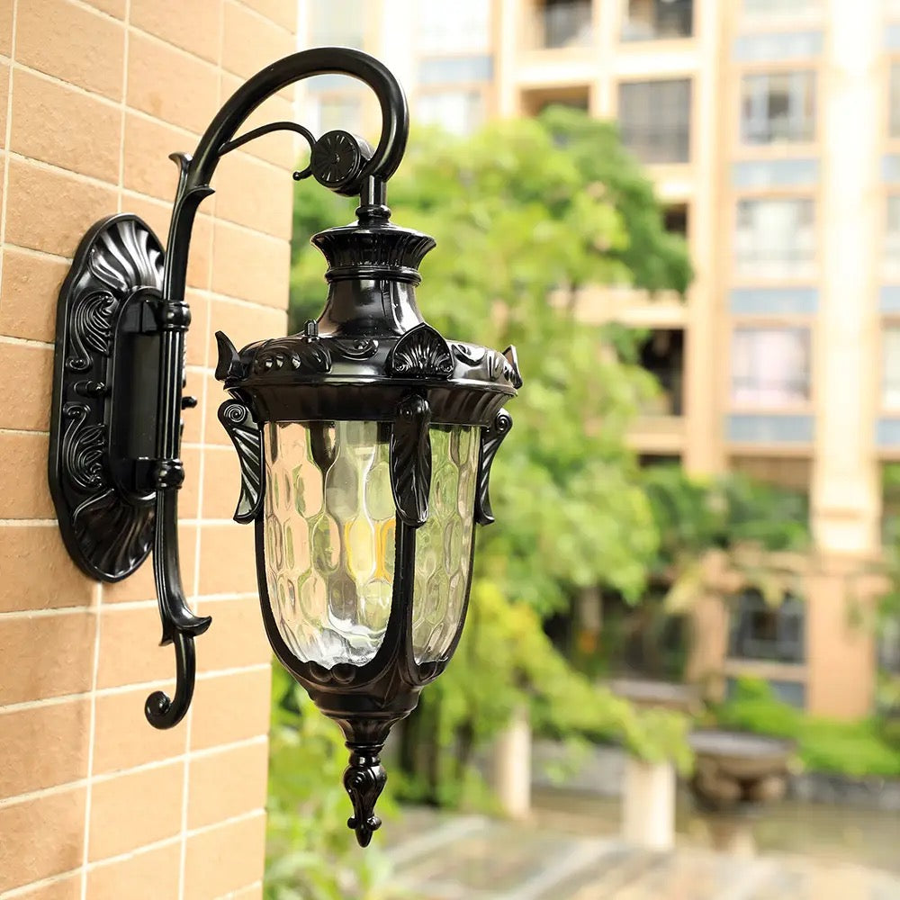 European waterproof American style outdoor villa wall courtyard corridor balcony door corner outdoor ear wall lamp Alostoura lighting