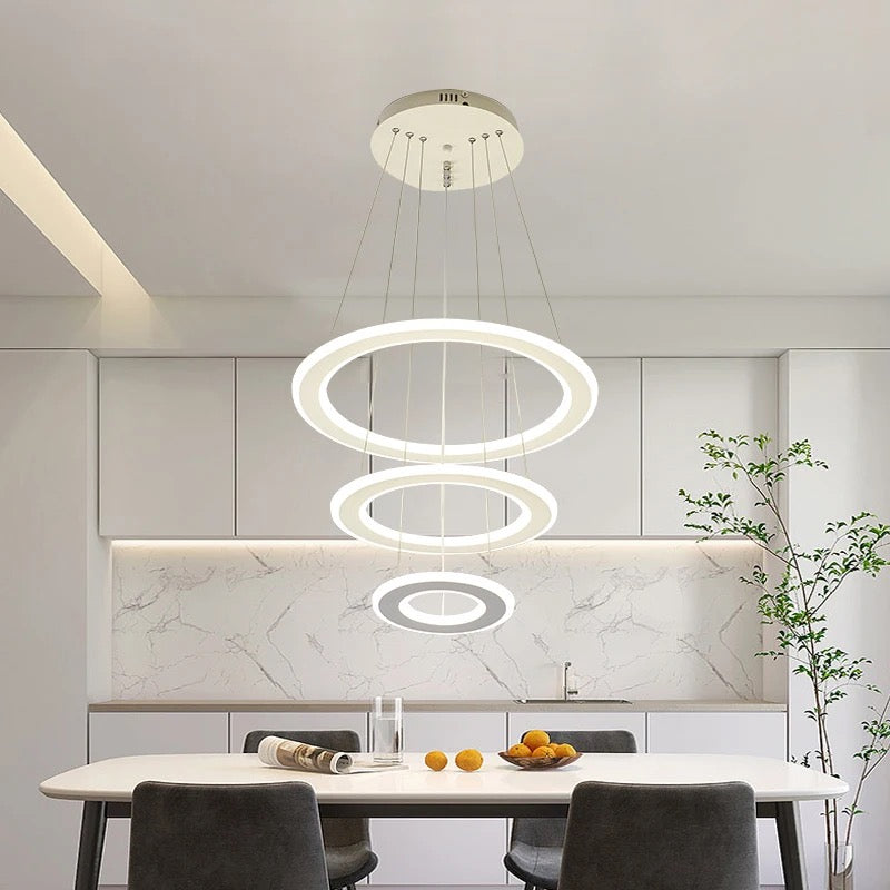 Modren Chandelier Celling Pendant Light LED 3 color