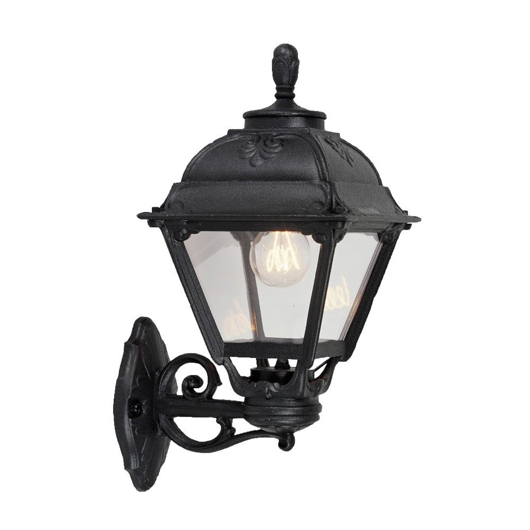 FUMAGALLI Bisso Cefa E27 Black Wall Lantern Alostoura lighting