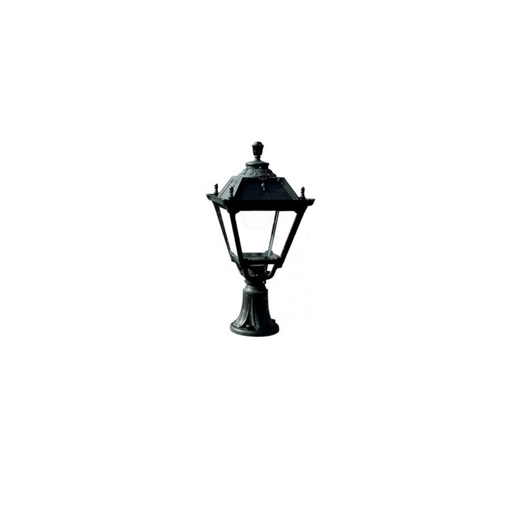 FUMAGALLI Lot Tobia 15W High Powered LED Black Post /Pillar Top Lantern Alostoura lighting