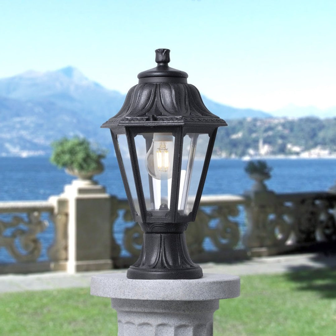 FUMAGALLI Mikrolot Anna E27 Post /Pillar Top Lantern Alostoura lighting