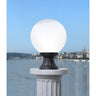 FUMAGALLI Mikrolot Globe 250 mm E27 Black Post /Pillar Top Lantern Alostoura lighting