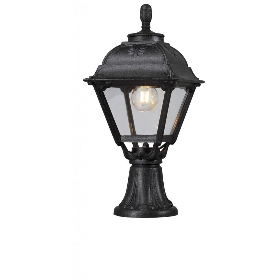 FUMAGALLI Minilot Cefa E27 Black Post /Pillar Top Lantern Alostoura lighting