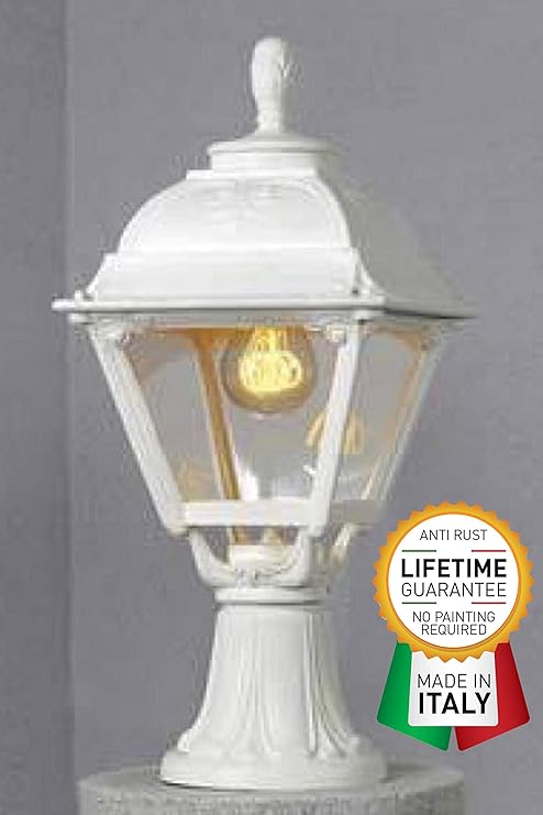 FUMAGALLI Minilot Cefa E27 Black Post /Pillar Top Lantern Alostoura lighting