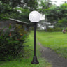 FUMAGALLI Mizar Opal Globe250 E27 1000mm Post Light Alostoura lighting
