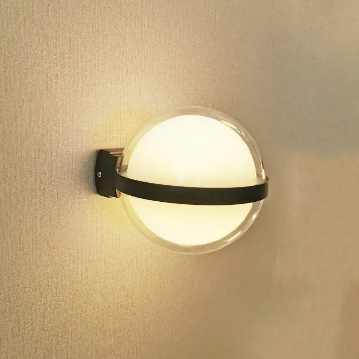 Gardens With Energy-Saving Spherical Circular Wall Lamp Alostoura lighting