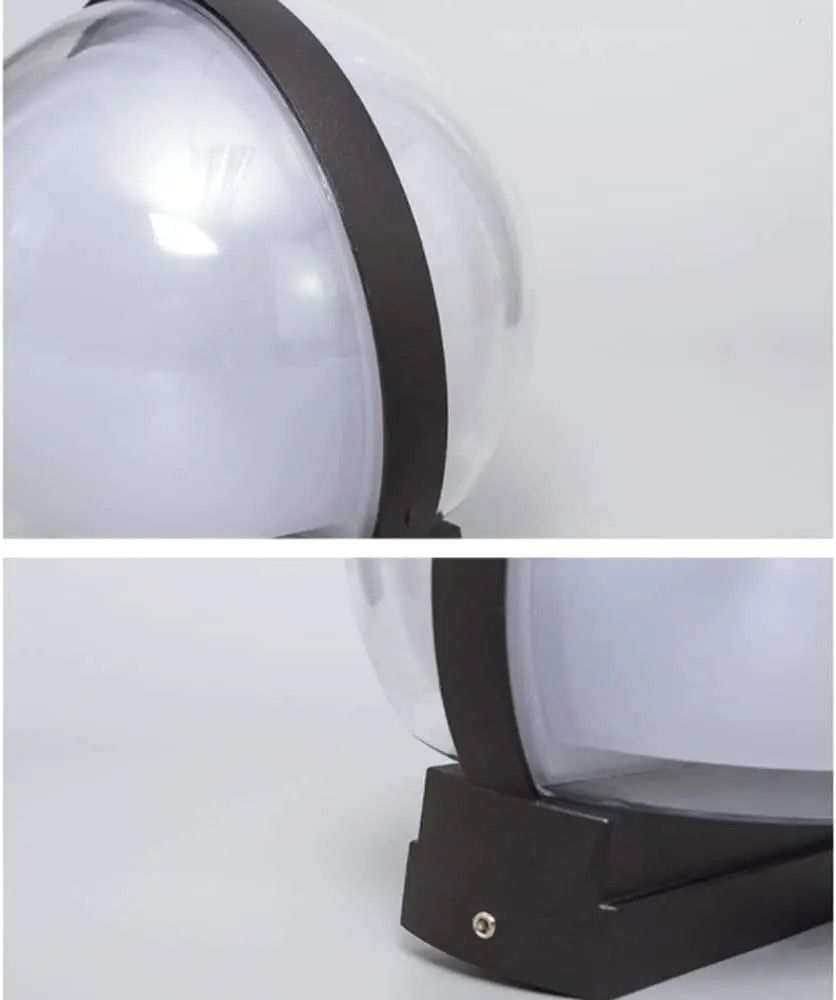 Gardens With Energy-Saving Spherical Circular Wall Lamp Alostoura lighting