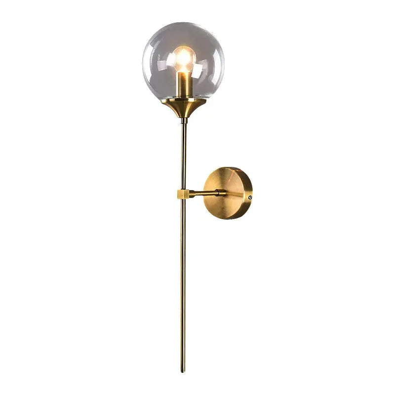 Glass Ball Indoor Wall Lamps Modern Up Down Sconce  Wall Light Fixture Stair Hallway Balcony Aisle Corridor Lighting Alostoura lighting