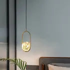 Northern Europe Glass Pendants For Surface Mounted Ceiling Light Modern Chandelier