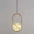 Northern Europe Glass Pendants For Surface Mounted Ceiling Light Modern Chandelier