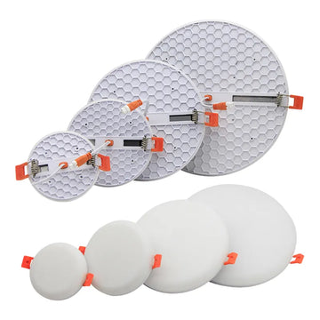 Round 3D LED Panel lights Adjustable