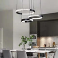 Home Rings Ceiling Chandelier Hanging Lamp Alostoura lighting