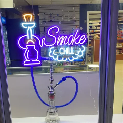 Hookah Bar Sheesha Neon Sign  PRICES ON SIZE Alostoura lighting