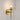 Lume Pillar Gold Wall Lamp Ribbed Glass