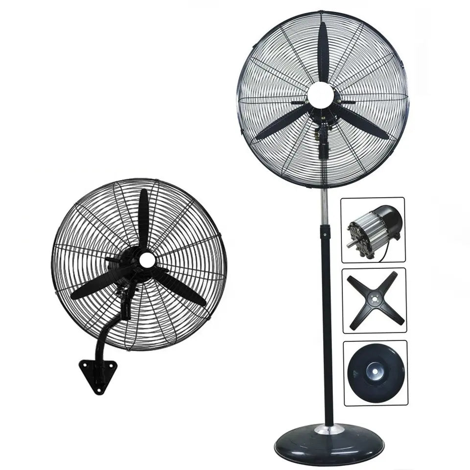 Industrial Fan Manufacturer Sale Outdoor Circulation Electric Floor Stand Pedestal Fan For Garage Alostoura lighting