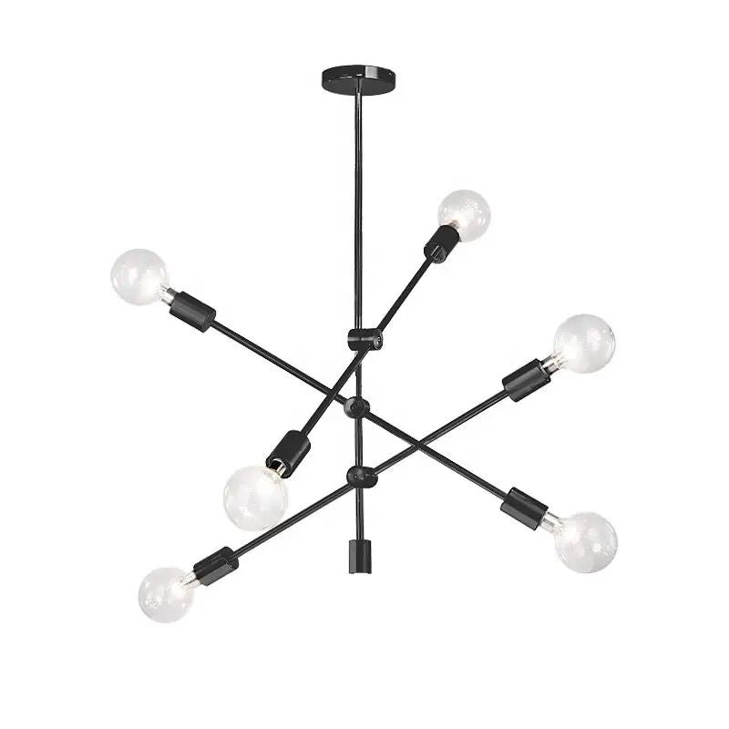 Iron Modern Lighting Gold iron chandeliers Alostoura lighting