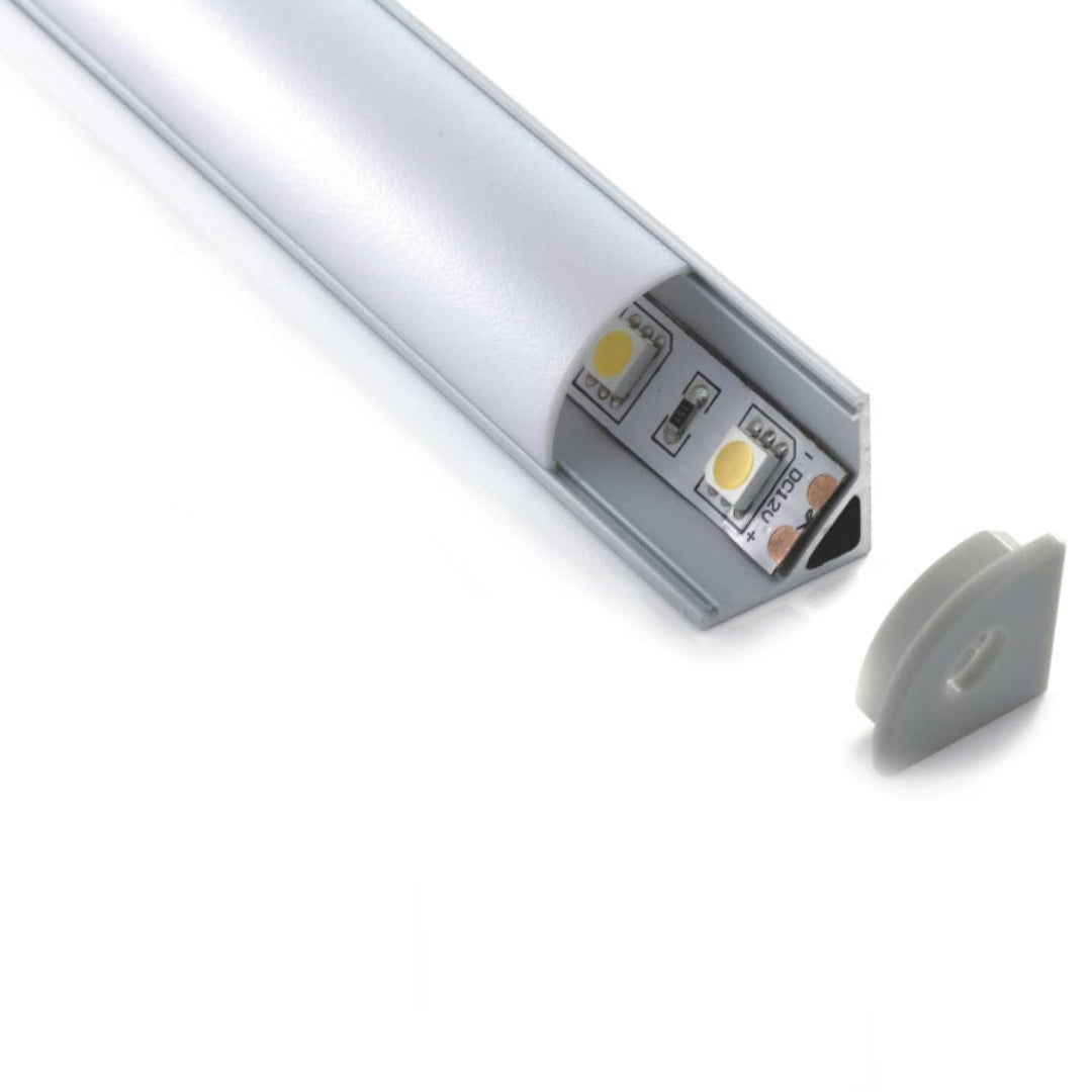 LED Aluminum Corner Profile 2 Meter Alostoura lighting