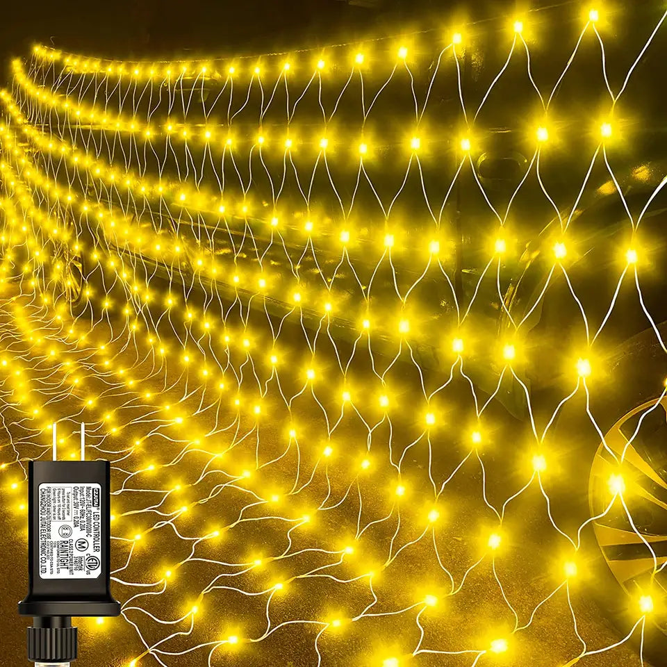 LED Holiday Outdoor Indoor Net Light 3X3 Meter Alostoura lighting