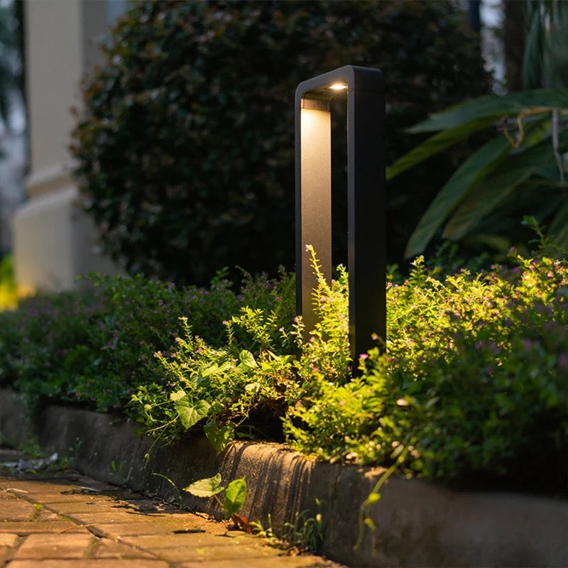 LED Landscapes Gardening Lamp Outdoor IP65 Waterproof Decoration Yard Pathway Villa Bollards LED Lawn Garden Lights Alostoura lighting