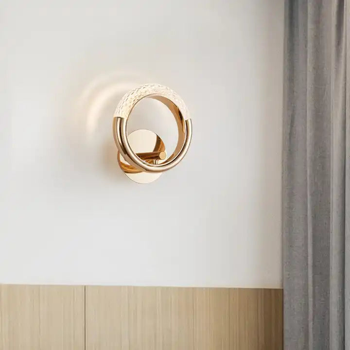 LED Light Ring Lamp Indoor Wall Lamp Aisle Staircase Corridor Living Room Bedroom Bedside Lamp Wall Light Alostoura lighting