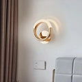 LED Light Ring Lamp Indoor Wall Lamp Aisle Staircase Corridor Living Room Bedroom Bedside Lamp Wall Light Alostoura lighting