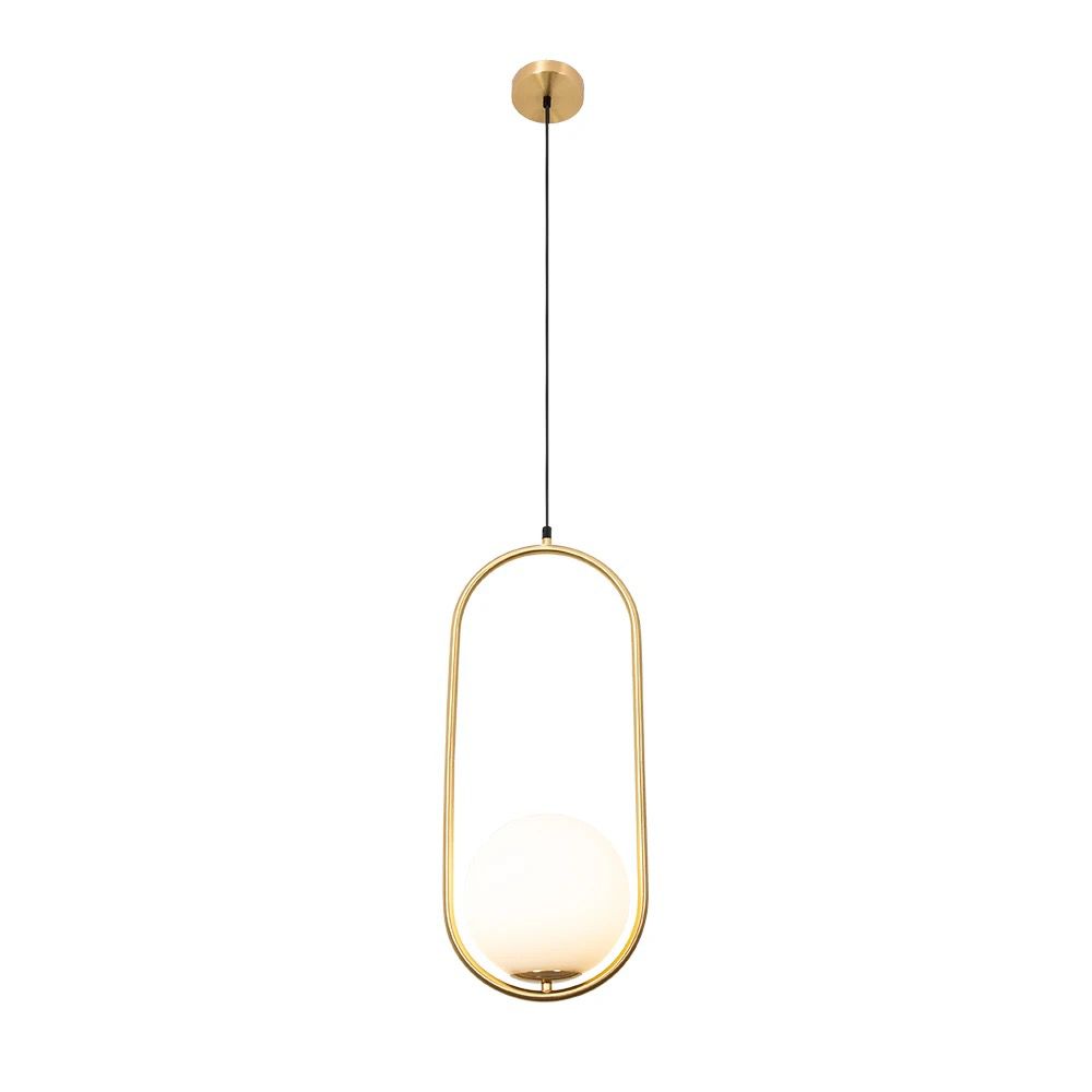 LED Pendant Lights Vintage Hoop Gold Modern Living Room Kitchen Hanging Lamps Loft Industrial Decor Luminaire Alostoura lighting