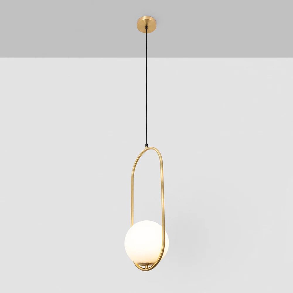 LED Pendant Lights Vintage Hoop Gold Modern Living Room Kitchen Hanging Lamps Loft Industrial Decor Luminaire Alostoura lighting