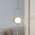 LED Pendant Lights Vintage Hoop Gold Modern Living Room Kitchen Hanging Lamps Loft Industrial Decor Luminaire Alostoura lighting