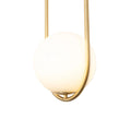 LED Pendant Lights Vintage Hoop Gold Modern Living Room Kitchen Hanging Lamps Loft Industrial Decor Luminaire Alostoura lighting