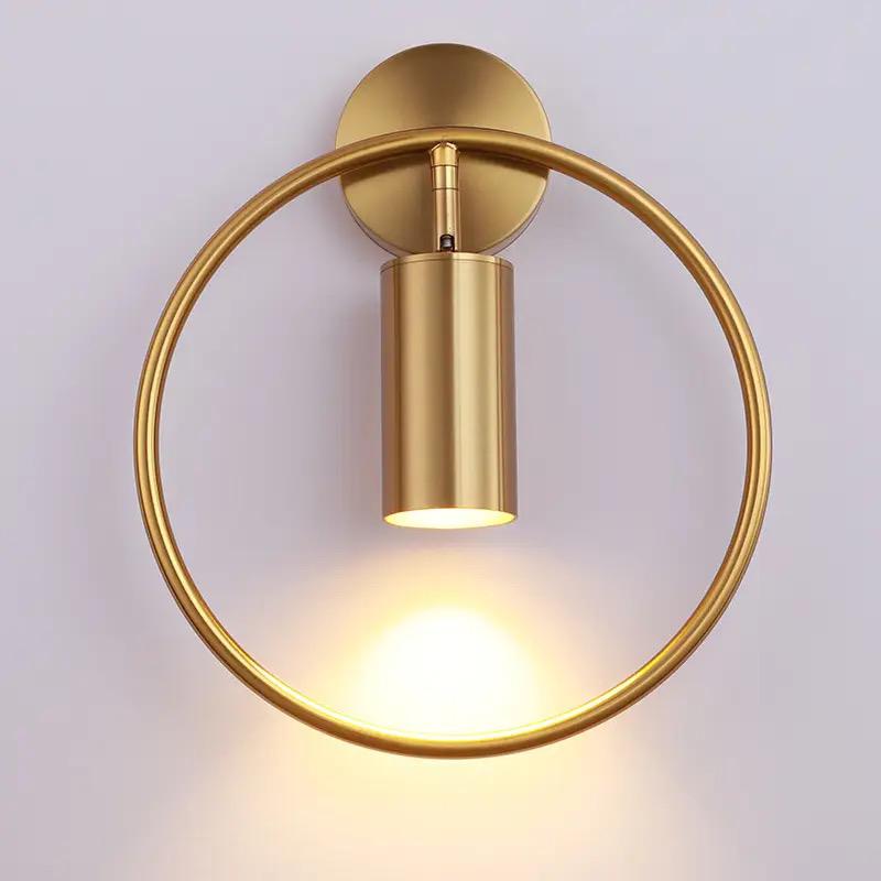 LED Wall Lights Metal Circle Wall Lamp Alostoura lighting