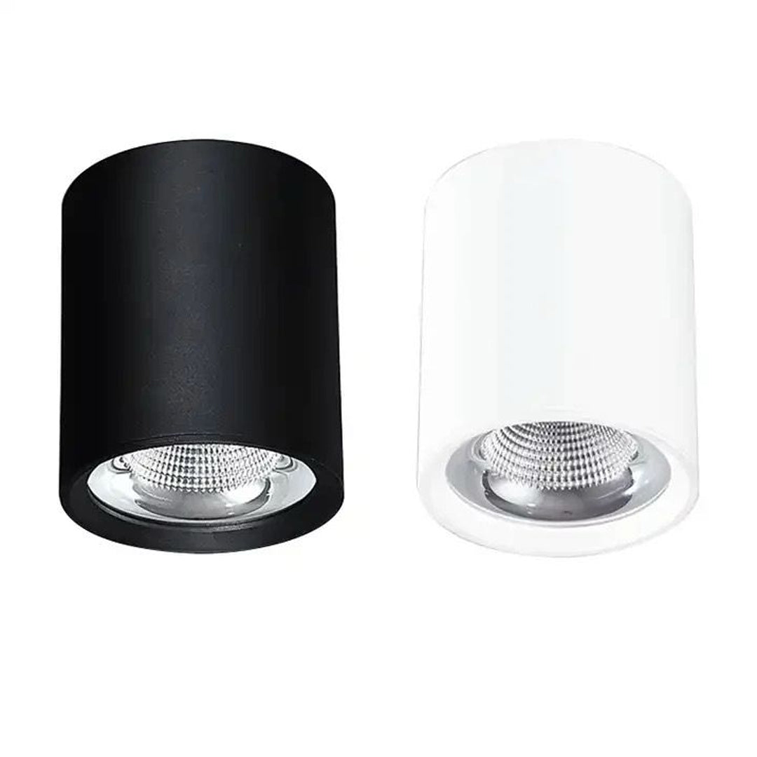 LED anti glare down light indoor non perforated ceiling mounted COB surface mounted spotlight Alostoura lighting