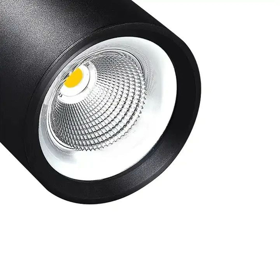 LED anti glare down light indoor non perforated ceiling mounted COB surface mounted spotlight Alostoura lighting