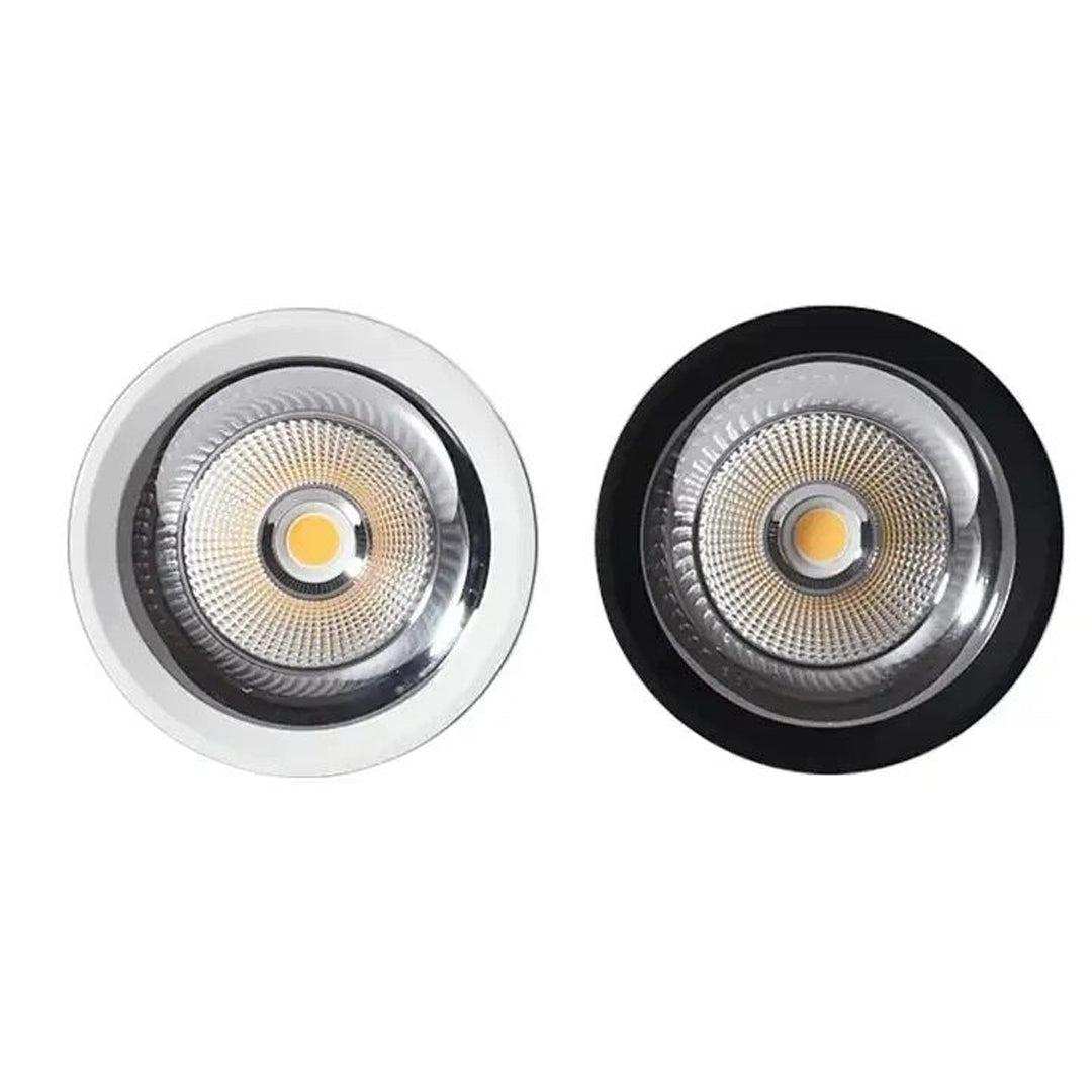 LED anti glare down light indoor non perforated ceiling mounted COB surface mounted spotlight Alostoura lighting