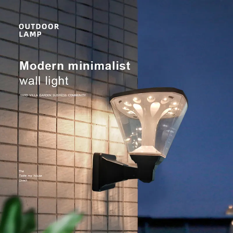 Landscape Decoration Solar Wall Light Alostoura lighting