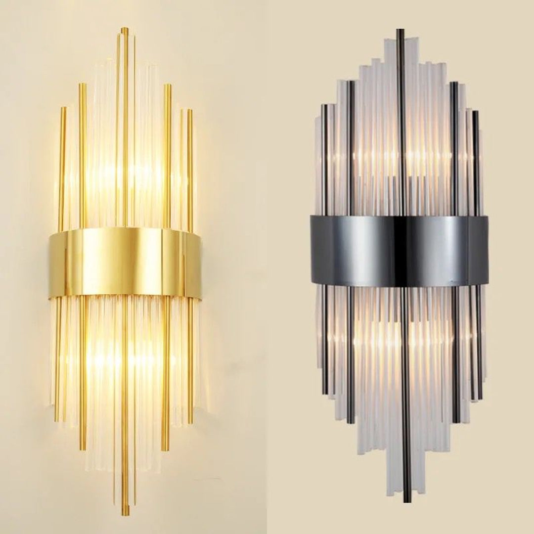 Latest Modern Style LED Add Atmosphere Restaurant Aisle Staircase Classic Luxury Crystal Wall Light Alostoura lighting