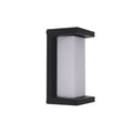 Led Aluminum Matt Black 100-240v  Lamps Light Outdoor Wall Alostoura lighting