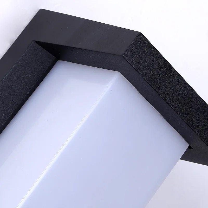 Led Aluminum Matt Black 100-240v  Lamps Light Outdoor Wall Alostoura lighting