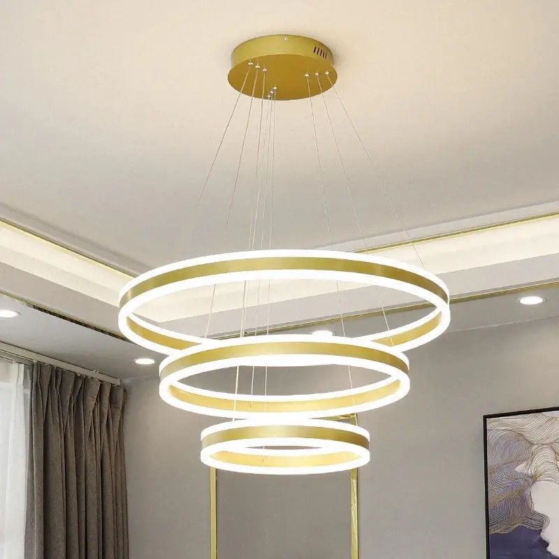 Led Contemporary Home Decoration Pendant Light 60+40+20 Alostoura lighting