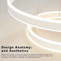 Led Contemporary Home Decoration Pendant Light 60+40+20 Alostoura lighting